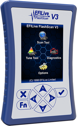 EFI Live Flashscan V3 with GM Tuning Option Installed